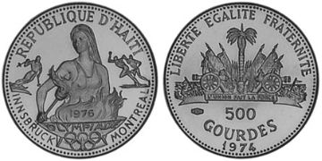 500 Gourdes 1974