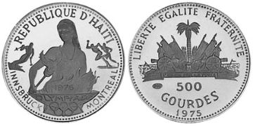 500 Gourdes 1975