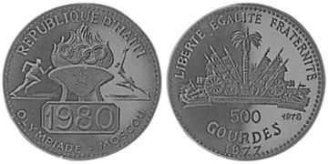 500 Gourdes 1977-1978