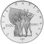 1000 Gourdes 1981