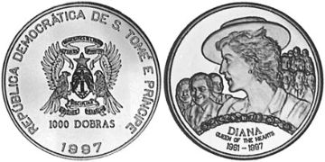 1000 Dobras 1997