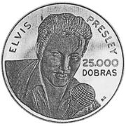 25000 Dobras 1993