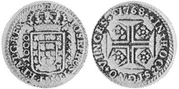 1000 Reis 1752-1769