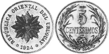 5 Centesimos 1924