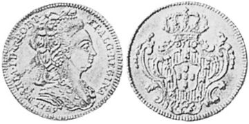 1/2 Escudo 1789-1796