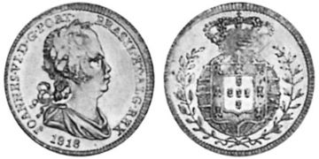 1/2 Escudo 1818-1821