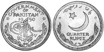 1/4 Rupie 1950
