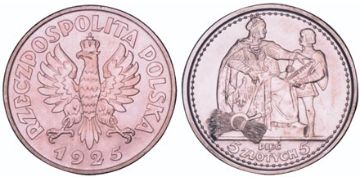 5 Zlotych 1925