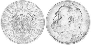 5 Zlotych 1934
