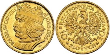 10 Zlotych 1925