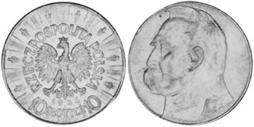 10 Zlotych 1934-1939