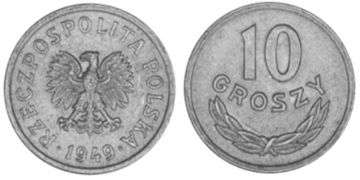 10 Groszy 1949