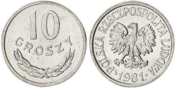 10 Groszy 1961-1985