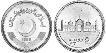 2 Rupies 1998-1999