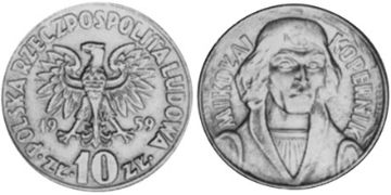 10 Zlotych 1959-1965