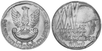 10 Zlotych 1968