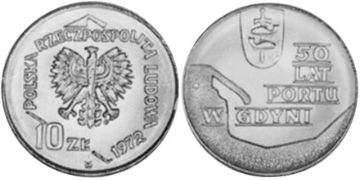 10 Zlotych 1972