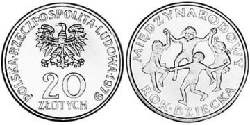 20 Zlotych 1622-1989