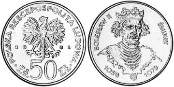 50 Zlotych 1981