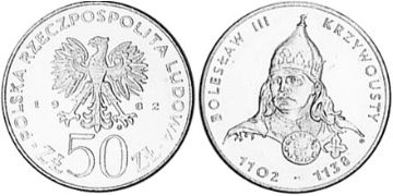 50 Zlotych 1982