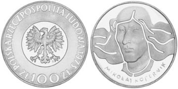 100 Zlotych 1973-1974