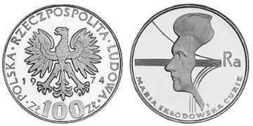 100 Zlotych 1974