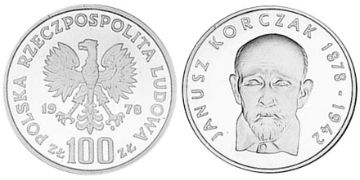 100 Zlotych 1978