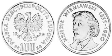 100 Zlotych 1979
