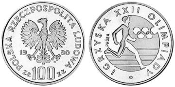 100 Zlotych 1980