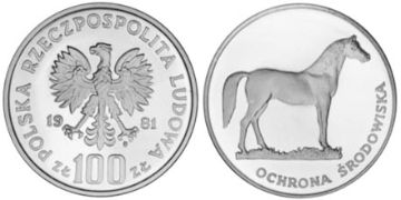 100 Zlotych 1981
