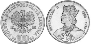 100 Zlotych 1985