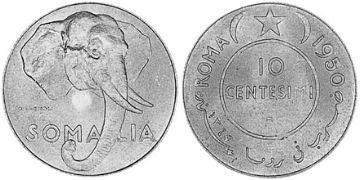 10 Centesimi 1950