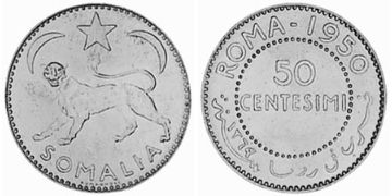 50 Centesimi 1950