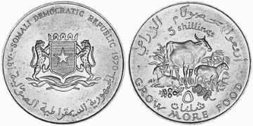 5 Shillings 1970
