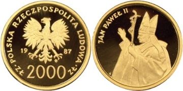 2000 Zlotych 1987