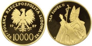 10000 Zlotych 1987