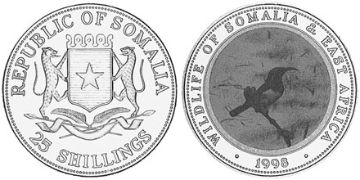 25 Shillings 1998