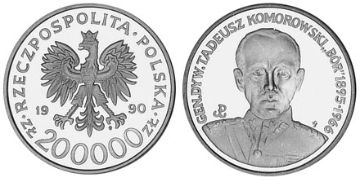 200000 Zlotych 1990