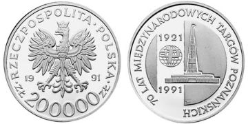 200000 Zlotych 1991