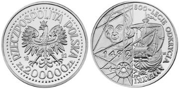 200000 Zlotych 1992