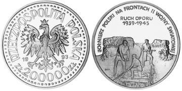 200000 Zlotych 1993