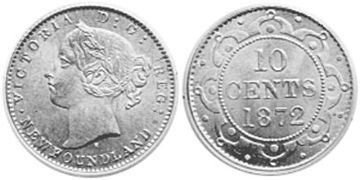 10 Cents 1865-1896