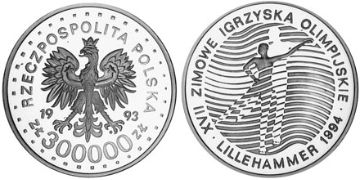 300000 Zlotych 1993