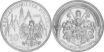 10 Zlotych 2000