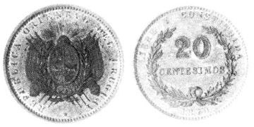 20 Centesimos 1870
