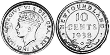 10 Cents 1938-1944
