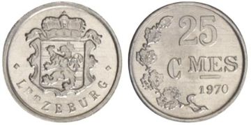 25 Centimes 1953-1972