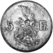 5 Francs 1929