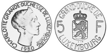 5 Francs 1963