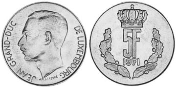5 Francs 1971-1981